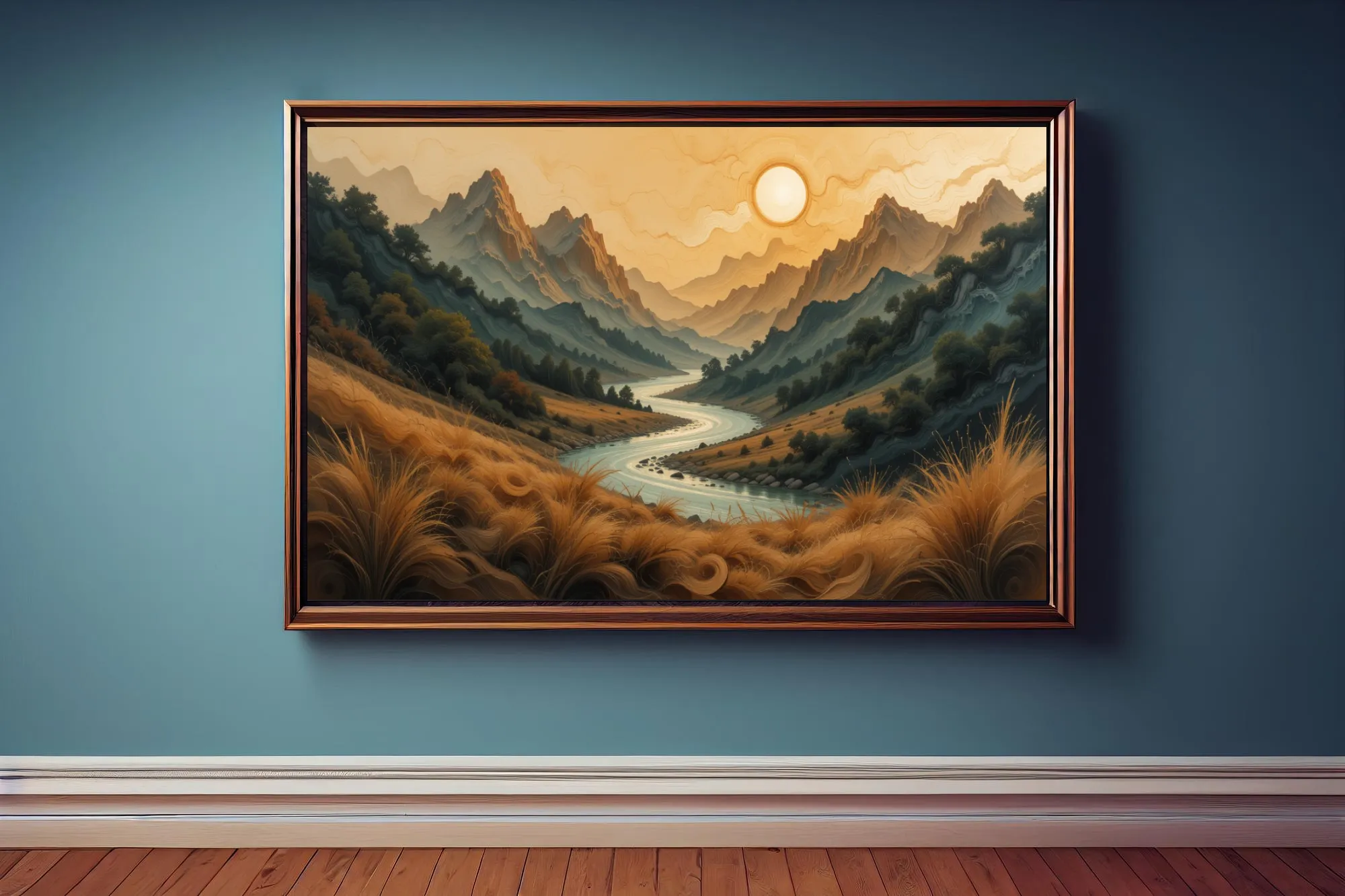 The Secret Language of Colors in Wall Art – premium wall art in modern interior