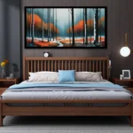 Luminary The Art Gallery//Luminary Art, large wall paintings, framed canvas painting, canvas painting with frame, dining room painting, canvas flower painting, large canvas painting, landscape canvas art for walls, large framed wall art, canvas wall art for living room, painting for dining room, Canvas wall art,