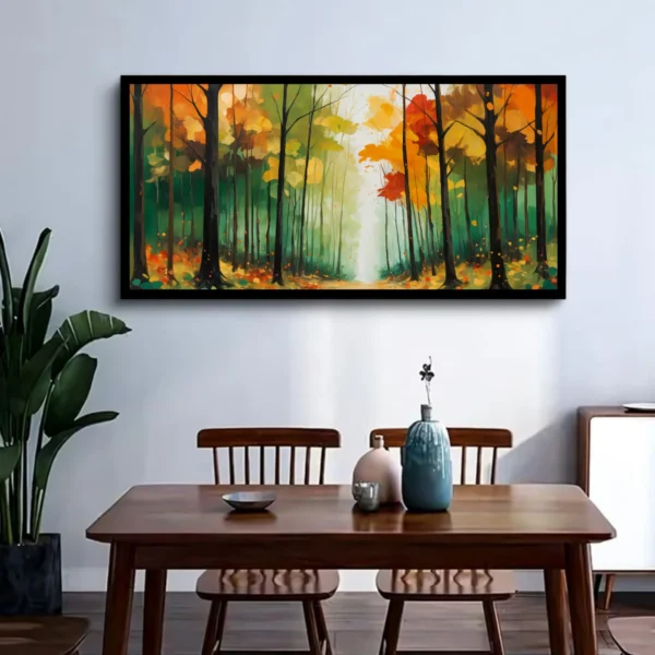 Luminary The Art Gallery//Luminary Art, large wall paintings, framed canvas painting, canvas painting with frame, dining room painting, canvas flower painting, large canvas painting, landscape canvas art for walls, large framed wall art, canvas wall art for living room, painting for dining room, Canvas wall art,
