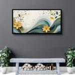 Luminary The Art Gallery//Luminary Art, large wall paintings, framed canvas painting, canvas painting with frame, dining room painting, canvas flower painting, large canvas painting, landscape canvas art for walls, large framed wall art, canvas wall art for living room, painting for dining room, Canvas wall art,