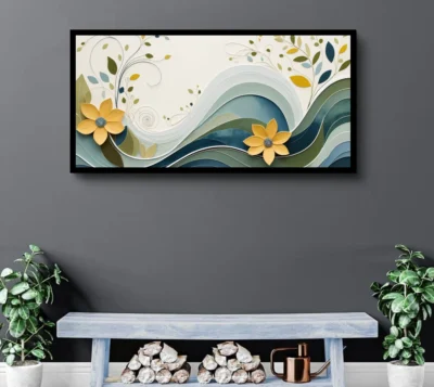 Luminary The Art Gallery//Luminary Art, large wall paintings, framed canvas painting, canvas painting with frame, dining room painting, canvas flower painting, large canvas painting, landscape canvas art for walls, large framed wall art, canvas wall art for living room, painting for dining room, Canvas wall art,