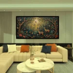 Luminary The Art Gallery//Luminary Art, large wall paintings, framed canvas painting, canvas painting with frame, dining room painting, canvas flower painting, large canvas painting, landscape canvas art for walls, large framed wall art, canvas wall art for living room, painting for dining room, Canvas wall art,