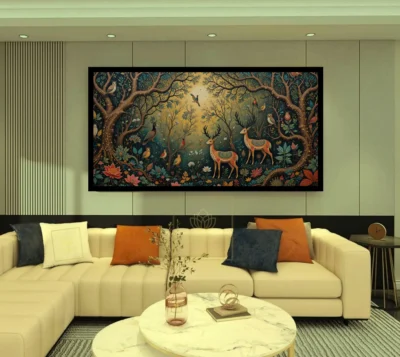 Luminary The Art Gallery//Luminary Art, large wall paintings, framed canvas painting, canvas painting with frame, dining room painting, canvas flower painting, large canvas painting, landscape canvas art for walls, large framed wall art, canvas wall art for living room, painting for dining room, Canvas wall art,