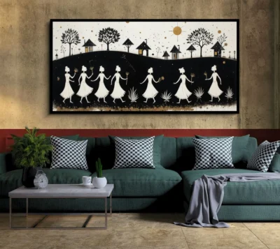 large wall paintings for living room canvas, large wall painting for living room big size, canvas flower painting for wall decoration, canvas painting with frame big size,