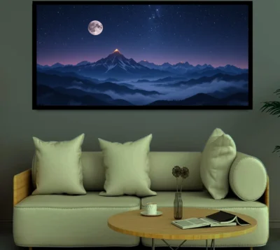 Luminary The Art Gallery// large wall paintings framed canvas painting canvas painting with frame dining room painting canvas flower painting large canvas painting landscape canvas art for walls large framed wall art canvas wall art for living room painting for dining room Canvas wall art