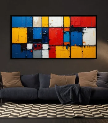 Luminary The art Gallery// large canvas painting for wall decoration