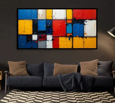Luminary The art Gallery// large canvas painting for wall decoration