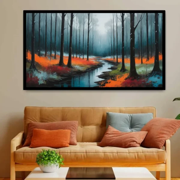 Luminary The art Gallery// abstract large canvas painting for wall decoration