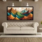 Luminary The Art Gallery//Luminary Art, large wall paintings, framed canvas painting, canvas painting with frame, dining room painting, canvas flower painting, large canvas painting, landscape canvas art for walls, large framed wall art, canvas wall art for living room, painting for dining room, Canvas wall art,