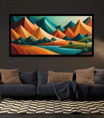 Luminary The Art Gallery//Luminary Art, large wall paintings, framed canvas painting, canvas painting with frame, dining room painting, canvas flower painting, large canvas painting, landscape canvas art for walls, large framed wall art, canvas wall art for living room, painting for dining room, Canvas wall art,