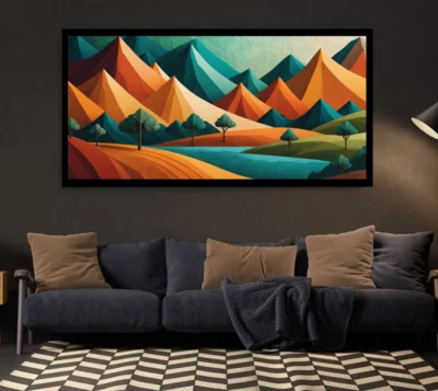 Luminary The Art Gallery//Luminary Art, large wall paintings, framed canvas painting, canvas painting with frame, dining room painting, canvas flower painting, large canvas painting, landscape canvas art for walls, large framed wall art, canvas wall art for living room, painting for dining room, Canvas wall art,