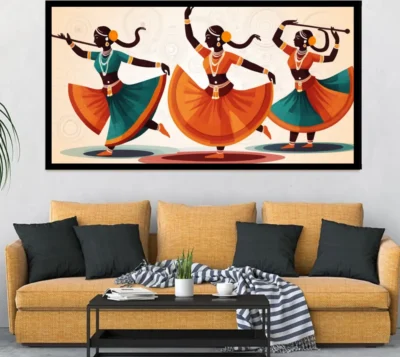 Luminary The art Gallery// large canvas painting for wall decoration