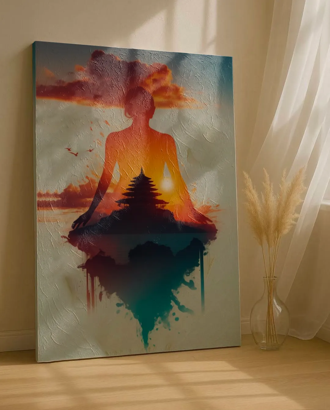 Luminary's spiritual abstract art