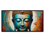 Serenity of Buddha – Spiritual Art on Canvas – For Décor - Image 2