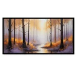 Forest Path of Serenity – Peaceful Nature Canvas Wall Art Canvas Painting - Image 2