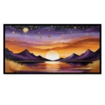 Luminary The Art Gallery//Luminary Art, large wall paintings, framed canvas painting, canvas painting with frame, dining room painting, canvas flower painting, large canvas painting, landscape canvas art for walls, large framed wall art, canvas wall art for living room, painting for dining room, Canvas wall art,