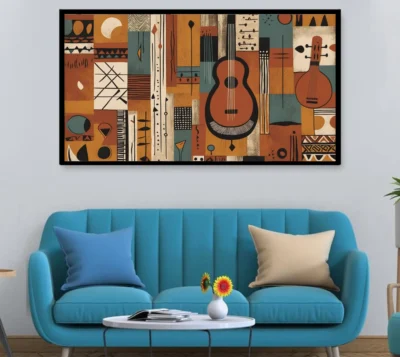 Luminary The art Gallery// large canvas painting for wall decoration