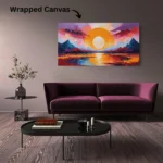 Luminary The Art Gallery//Luminary Art, large wall paintings, framed canvas painting, canvas painting with frame, dining room painting, canvas flower painting, large canvas painting, landscape canvas art for walls, large framed wall art, canvas wall art for living room, painting for dining room, Canvas wall art,