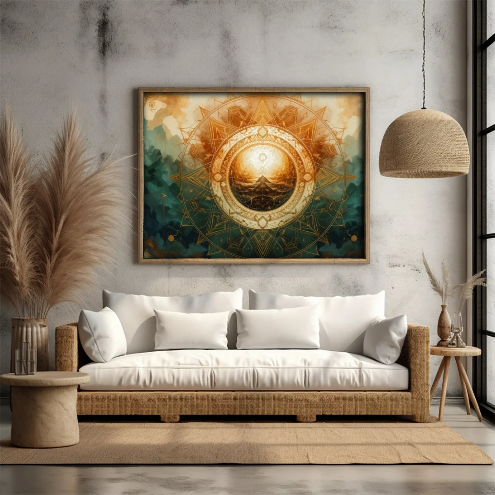 Dream art wall canvas from Luminary