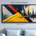 Luminary's wall art size guide