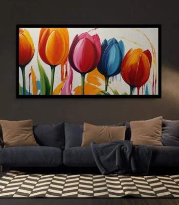 Luminar The Art Gallery/ Luminary Art/ large wall paintings framed canvas painting, canvas painting with frame, dining room painting, canvas flower painting, large canvas painting, landscape canvas art for walls, large framed wall art, canvas wall art for living room,, painting for dining room, Canvas wall art,