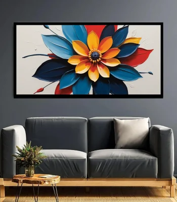 Luminar The Art Gallery/ Luminary Art/ large wall paintings framed canvas painting, canvas painting with frame, dining room painting, canvas flower painting, large canvas painting, landscape canvas art for walls, large framed wall art, canvas wall art for living room,, painting for dining room, Canvas wall art,