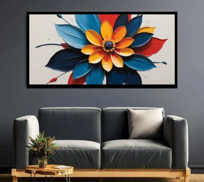 Luminar The Art Gallery/ Luminary Art/ large wall paintings framed canvas painting, canvas painting with frame, dining room painting, canvas flower painting, large canvas painting, landscape canvas art for walls, large framed wall art, canvas wall art for living room,, painting for dining room, Canvas wall art,