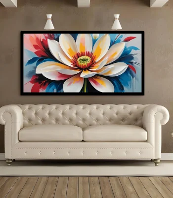 Luminar The Art Gallery/ Luminary Art/ large wall paintings framed canvas painting, canvas painting with frame, dining room painting, canvas flower painting, large canvas painting, landscape canvas art for walls, large framed wall art, canvas wall art for living room,, painting for dining room, Canvas wall art,