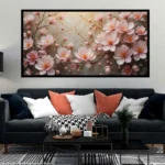 Luminar The Art Gallery/ Luminary Art/ large wall paintings framed canvas painting, canvas painting with frame, dining room painting, canvas flower painting, large canvas painting, landscape canvas art for walls, large framed wall art, canvas wall art for living room,, painting for dining room, Canvas wall art,
