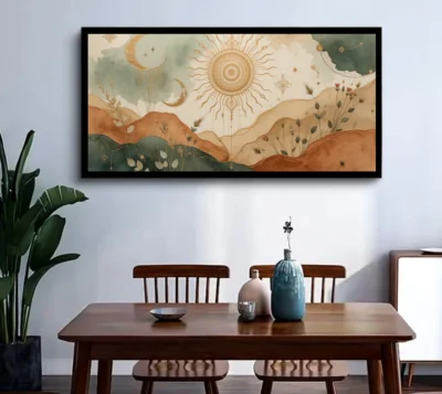 Luminary The Art Gallery/ Luminary Art/ large wall paintings framed canvas painting, canvas painting with frame, dining room painting, canvas flower painting, large canvas painting, landscape canvas art for walls, large framed wall art, canvas wall art for living room,, painting for dining room, Canvas wall art,