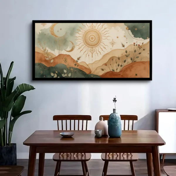 Luminary The Art Gallery/ Luminary Art/ large wall paintings framed canvas painting, canvas painting with frame, dining room painting, canvas flower painting, large canvas painting, landscape canvas art for walls, large framed wall art, canvas wall art for living room,, painting for dining room, Canvas wall art,
