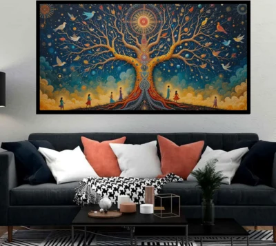 Luminary The Art Gallery/ Luminary Art/ large wall paintings framed canvas painting, canvas painting with frame, dining room painting, canvas flower painting, large canvas painting, landscape canvas art for walls, large framed wall art, canvas wall art for living room,, painting for dining room, Canvas wall art,