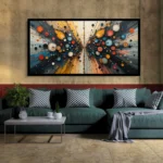 Luminary The Art Gallery/ Luminary Art/ large wall paintings framed canvas painting, canvas painting with frame, dining room painting, canvas flower painting, large canvas painting, landscape canvas art for walls, large framed wall art, canvas wall art for living room,, painting for dining room, Canvas wall art,