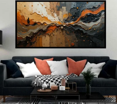 Luminary The Art Gallery/ Luminary Art/ large wall paintings framed canvas painting, canvas painting with frame, dining room painting, canvas flower painting, large canvas painting, landscape canvas art for walls, large framed wall art, canvas wall art for living room,, painting for dining room, Canvas wall art,