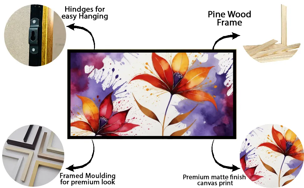 Luminar The Art Gallery/ Luminary Art/ large wall paintings framed canvas painting, canvas painting with frame, dining room painting, canvas flower painting, large canvas painting, landscape canvas art for walls, large framed wall art, canvas wall art for living room,, painting for dining room, Canvas wall art,