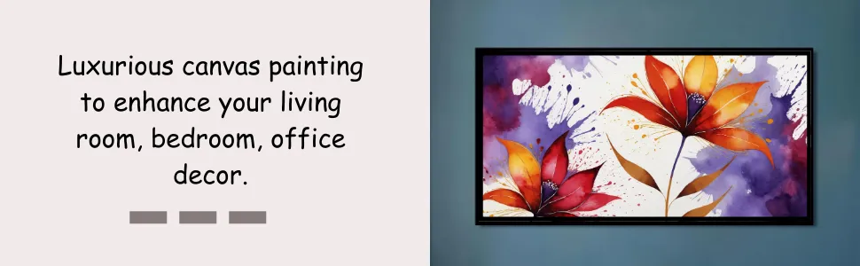 Luminar The Art Gallery/ Luminary Art/ large wall paintings framed canvas painting, canvas painting with frame, dining room painting, canvas flower painting, large canvas painting, landscape canvas art for walls, large framed wall art, canvas wall art for living room,, painting for dining room, Canvas wall art,