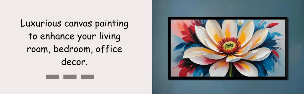 Luminar The Art Gallery/ Luminary Art/ large wall paintings framed canvas painting, canvas painting with frame, dining room painting, canvas flower painting, large canvas painting, landscape canvas art for walls, large framed wall art, canvas wall art for living room,, painting for dining room, Canvas wall art,