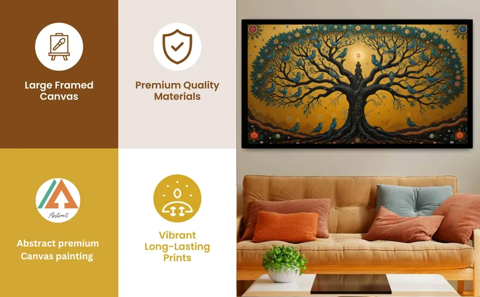 Luminar The Art Gallery/ Luminary Art/ large wall paintings framed canvas painting, canvas painting with frame, dining room painting, canvas flower painting, large canvas painting, landscape canvas art for walls, large framed wall art, canvas wall art for living room,, painting for dining room, Canvas wall art,
