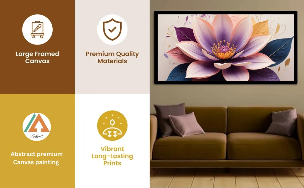 Luminar The Art Gallery/ Luminary Art/ large wall paintings framed canvas painting, canvas painting with frame, dining room painting, canvas flower painting, large canvas painting, landscape canvas art for walls, large framed wall art, canvas wall art for living room,, painting for dining room, Canvas wall art,