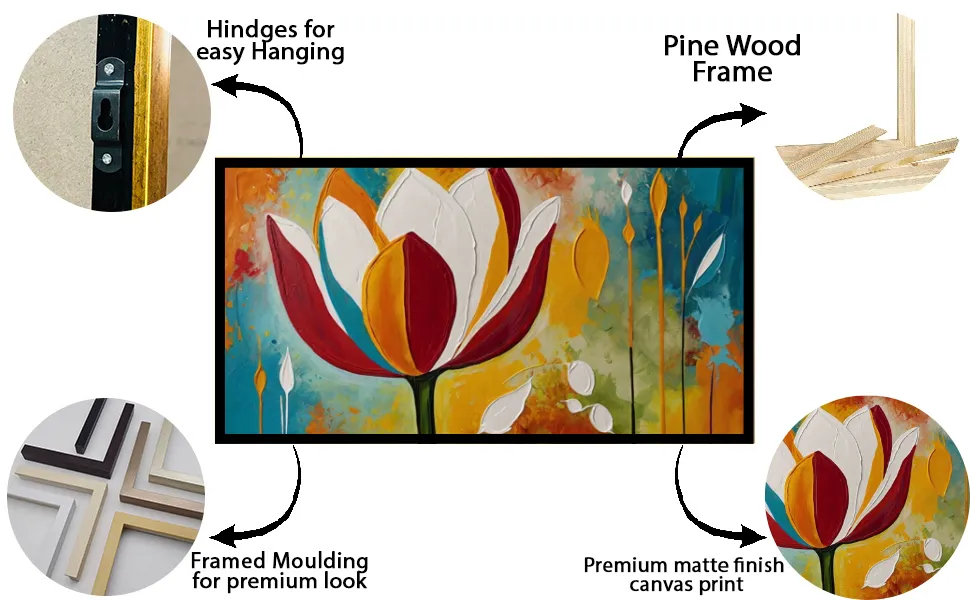 Luminar The Art Gallery/ Luminary Art/ large wall paintings framed canvas painting, canvas painting with frame, dining room painting, canvas flower painting, large canvas painting, landscape canvas art for walls, large framed wall art, canvas wall art for living room,, painting for dining room, Canvas wall art,