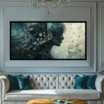 Luminary The Art Gallery/ Luminary Art/ large wall paintings framed canvas painting, canvas painting with frame, dining room painting, canvas flower painting, large canvas painting, landscape canvas art for walls, large framed wall art, canvas wall art for living room,, painting for dining room, Canvas wall art,
