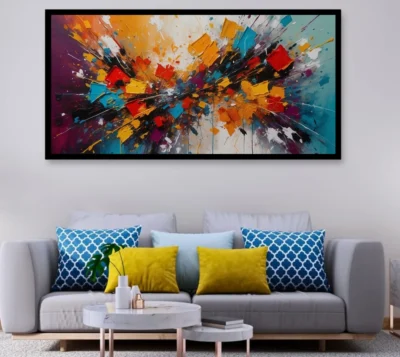 Luminary The Art Gallery/ Luminary Art/ large wall paintings framed canvas painting, canvas painting with frame, dining room painting, canvas flower painting, large canvas painting, landscape canvas art for walls, large framed wall art, canvas wall art for living room,, painting for dining room, Canvas wall art,