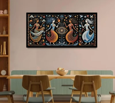 Luminary The Art Gallery/ Luminary Art/ large wall paintings framed canvas painting, canvas painting with frame, dining room painting, canvas flower painting, large canvas painting, landscape canvas art for walls, large framed wall art, canvas wall art for living room,, painting for dining room, Canvas wall art,