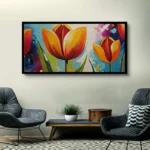 Luminary The Art Gallery/ Luminary Art/ large wall paintings framed canvas painting, canvas painting with frame, dining room painting, canvas flower painting, large canvas painting, landscape canvas art for walls, large framed wall art, canvas wall art for living room,, painting for dining room, Canvas wall art,
