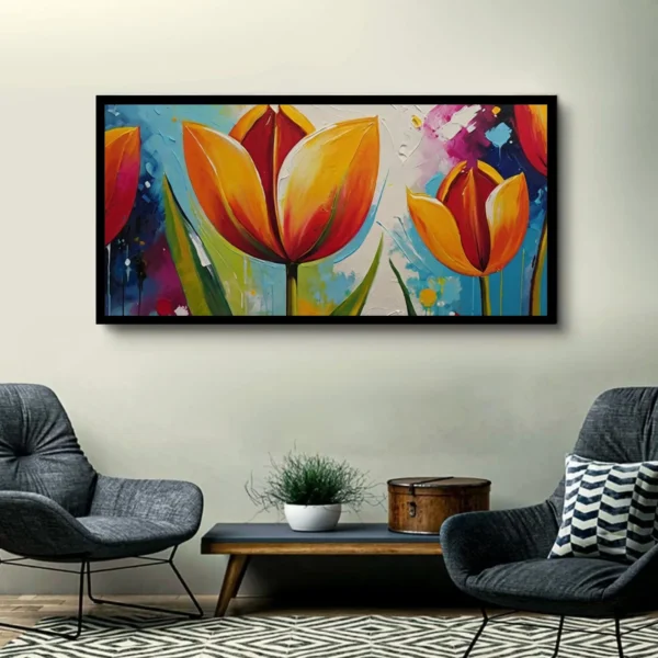 Luminary The Art Gallery/ Luminary Art/ large wall paintings framed canvas painting, canvas painting with frame, dining room painting, canvas flower painting, large canvas painting, landscape canvas art for walls, large framed wall art, canvas wall art for living room,, painting for dining room, Canvas wall art,