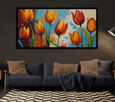 Luminary The Art Gallery/ Luminary Art/ large wall paintings framed canvas painting, canvas painting with frame, dining room painting, canvas flower painting, large canvas painting, landscape canvas art for walls, large framed wall art, canvas wall art for living room,, painting for dining room, Canvas wall art,