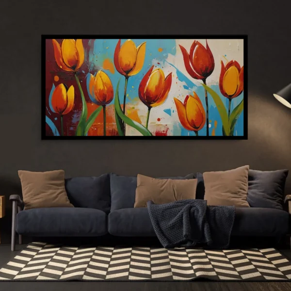Luminary The Art Gallery/ Luminary Art/ large wall paintings framed canvas painting, canvas painting with frame, dining room painting, canvas flower painting, large canvas painting, landscape canvas art for walls, large framed wall art, canvas wall art for living room,, painting for dining room, Canvas wall art,