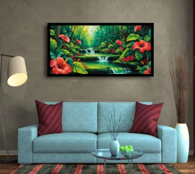 Luminary The Art Gallery/ Luminary Art/ large wall paintings framed canvas painting, canvas painting with frame, dining room painting, canvas flower painting, large canvas painting, landscape canvas art for walls, large framed wall art, canvas wall art for living room,, painting for dining room, Canvas wall art,