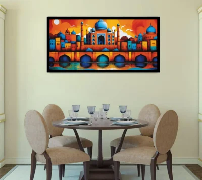 Luminary The Art Gallery/ Luminary Art/ large wall paintings framed canvas painting, canvas painting with frame, dining room painting, canvas flower painting, large canvas painting, landscape canvas art for walls, large framed wall art, canvas wall art for living room,, painting for dining room, Canvas wall art,