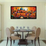 Luminary The Art Gallery/ Luminary Art/ large wall paintings framed canvas painting, canvas painting with frame, dining room painting, canvas flower painting, large canvas painting, landscape canvas art for walls, large framed wall art, canvas wall art for living room,, painting for dining room, Canvas wall art,